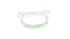 En el cuerpo de la pulsera