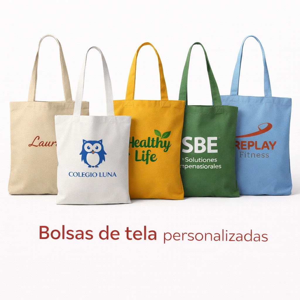 Bolsas de tela personalizadas
