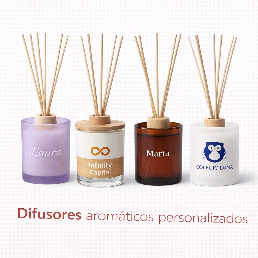 Difusores aromáticos personalizados