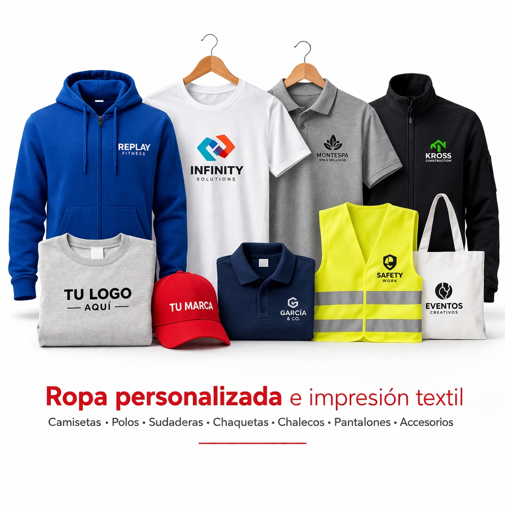 ropa personalizada e impresion textil