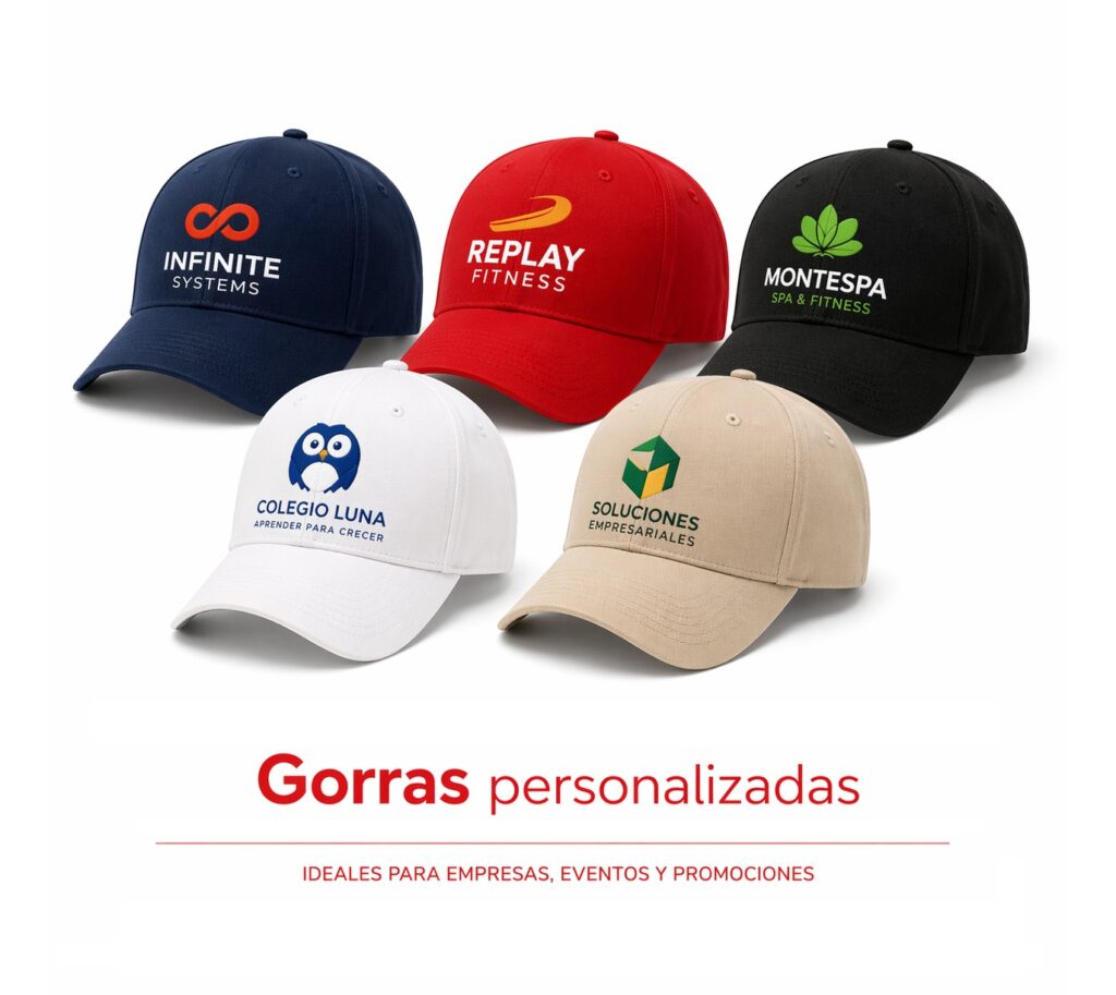 gorras personalizadas